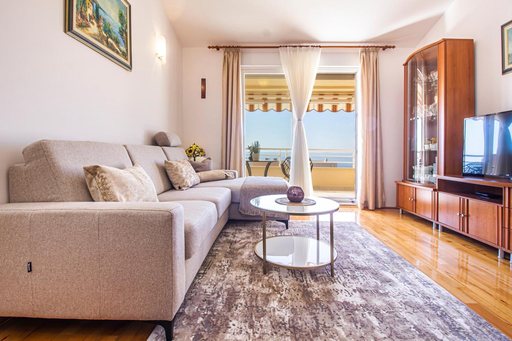Apartment Anita With Amazing Sea View 마카르스카 외부 사진