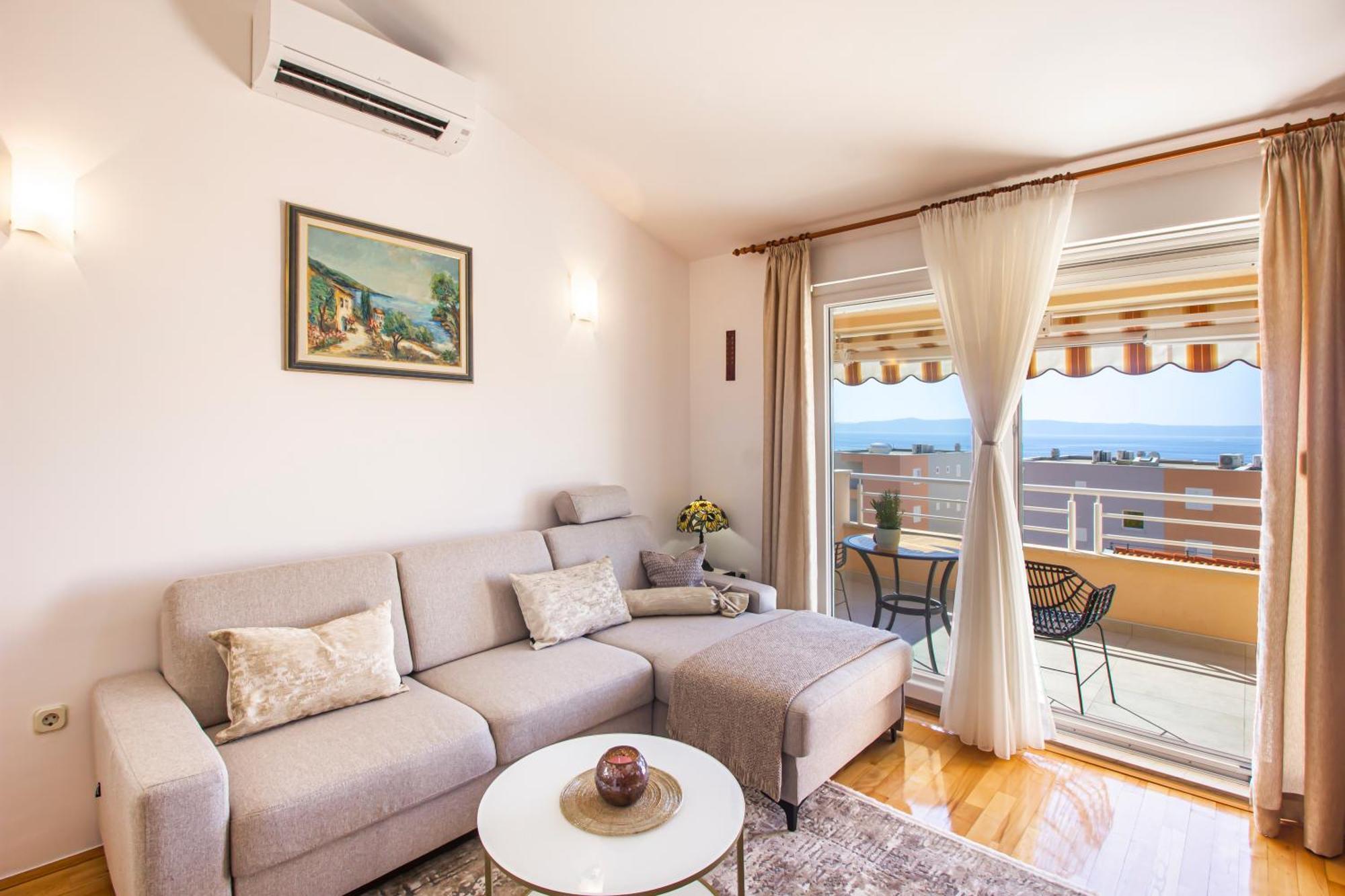Apartment Anita With Amazing Sea View 마카르스카 외부 사진